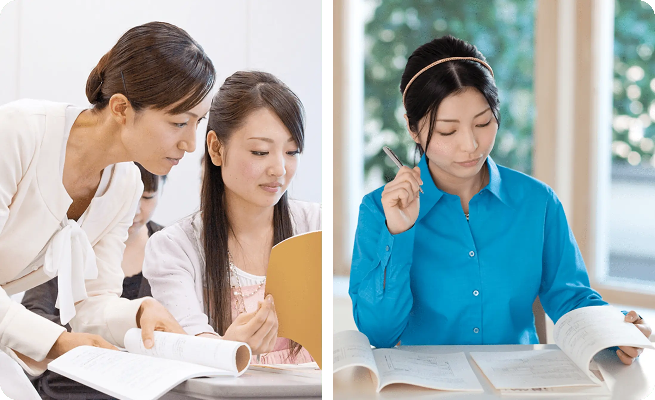 通学でも自宅からでも受講可能