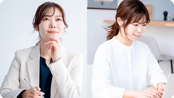 通学と通信の学習の様子